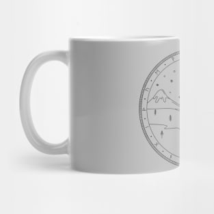 Scandinavian circle Mug